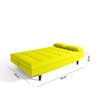 Sofá Cama 3 Lugares 190 Cm Sofanete Nabalina - 4