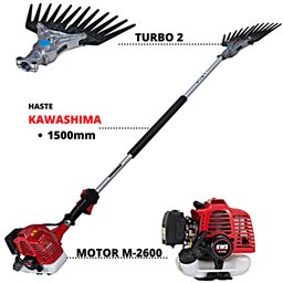 Derriçadeira Para Café Kawashima com Motor de Alta Potência M-2600 + KIT Mãozinha Simples - 2