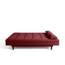 Ver imagem 6 de Sofá Cama 3 Lugares 190 Cm Sofanete Nabalina Vermelho Vinho