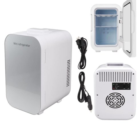 MINI GELADEIRA 12 LITROS REFRIGERADOR 2 EM 1 PORTATIL 12V 220V FRIGOBAR 12L CARRO CASA BARCO VIAGEM 
