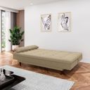 Ver imagem 2 de Sofá Cama 3 Lugares 190 Cm Sofanete Nabalina Bege