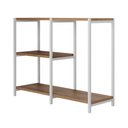 Ver imagem 2 de Aparador Industrial Artesania Branco e Imbuia 95cm