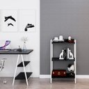 Ver imagem 1 de Estante para Livros Industrial 104cmx60cm 3 Prateleiras Kuadra