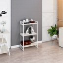 Ver imagem 6 de Estante de Livros Industrial Aço 60CMX104CM 3 Prateleiras Kuadra Branco