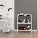 Ver imagem 1 de Estante para Livros Industrial 104cmx80cm 3 Prateleiras Kuadra