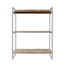 Ver imagem 3 de Estante para Livros Industrial 104cmx80cm 3 Prateleiras Kuadra