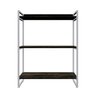 Estante para Livros Industrial 104cmx80cm 3 Prateleiras Kuadra - 3