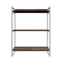 Ver imagem 3 de Estante para Livros Industrial 104cmx80cm 3 Prateleiras Kuadra