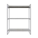 Ver imagem 3 de Estante para Livros Industrial 104cmx80cm 3 Prateleiras Kuadra