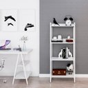 Ver imagem 1 de Estante para Livros Industrial 145cmx60cm 4 Prateleiras Kuadra