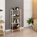 Ver imagem 6 de Estante para Livros Industrial 145cmx60cm 4 Prateleiras Kuadra