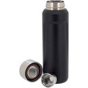 Ver imagem 2 de Just Life Garrafa Térmica 23x7x7cm 500ml Inox Preto Parede Dupla