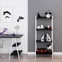 Ver imagem 1 de Estante para Livros Industrial 145cmx60cm 4 Prateleiras Kuadra