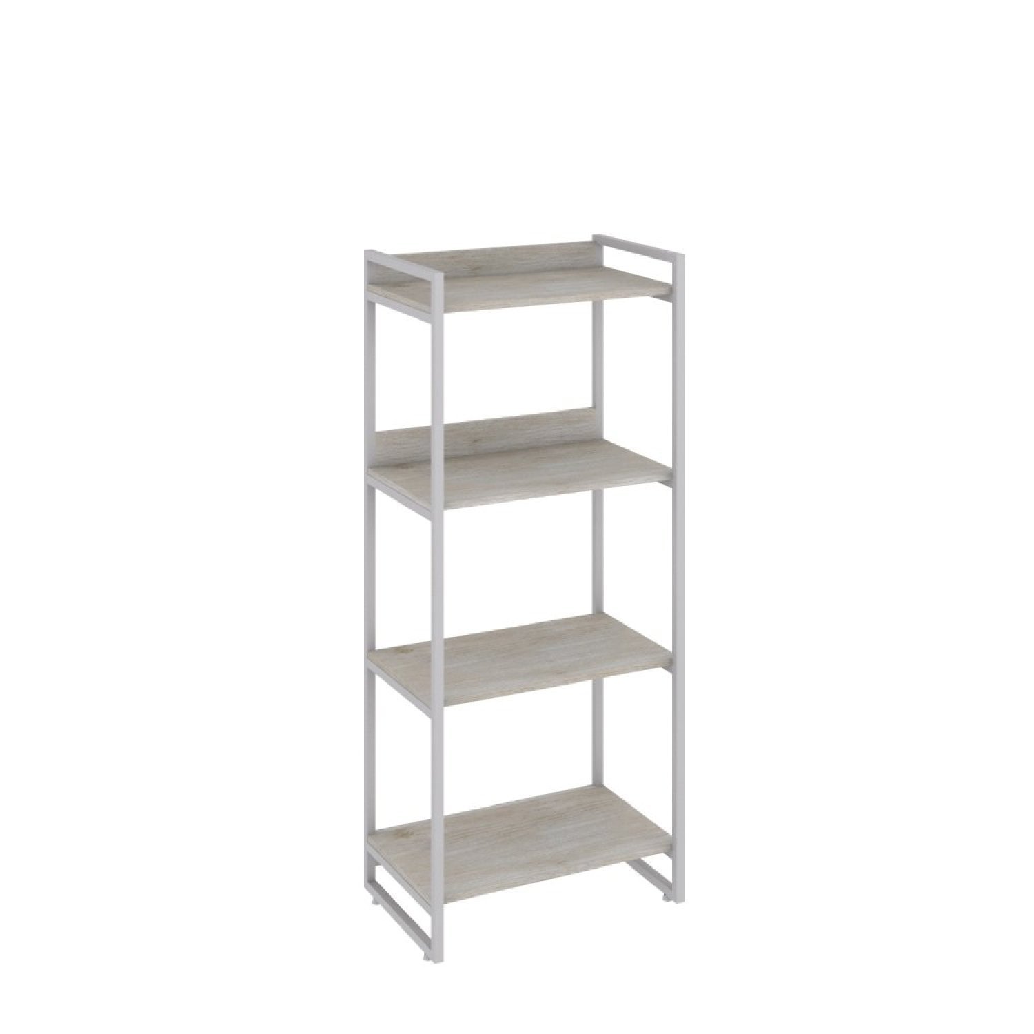 Estante para Livros Industrial 145cmx60cm 4 Prateleiras Kuadra - 3