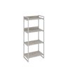 Estante para Livros Industrial 145cmx60cm 4 Prateleiras Kuadra - 3