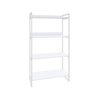 Estante para Livros Industrial 145cmx80cm 4 Prateleiras Kuadra - 3