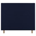 Ver imagem 4 de Cabeceira Cama Box Casal King Size Cairo 195cm Veludo Azul Marinho - Abmaza