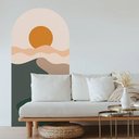 Ver imagem 4 de Adesivo de Parede Arco Paisagem Decoração para Interiores