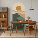 Ver imagem 2 de Adesivo de Parede Arco Paisagem Decoração para Interiores