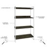 Estante para Livros Industrial 145cmx80cm 4 Prateleiras Kuadra - 5