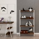 Ver imagem 1 de Estante para Livros Industrial 145cmx80cm 4 Prateleiras Kuadra