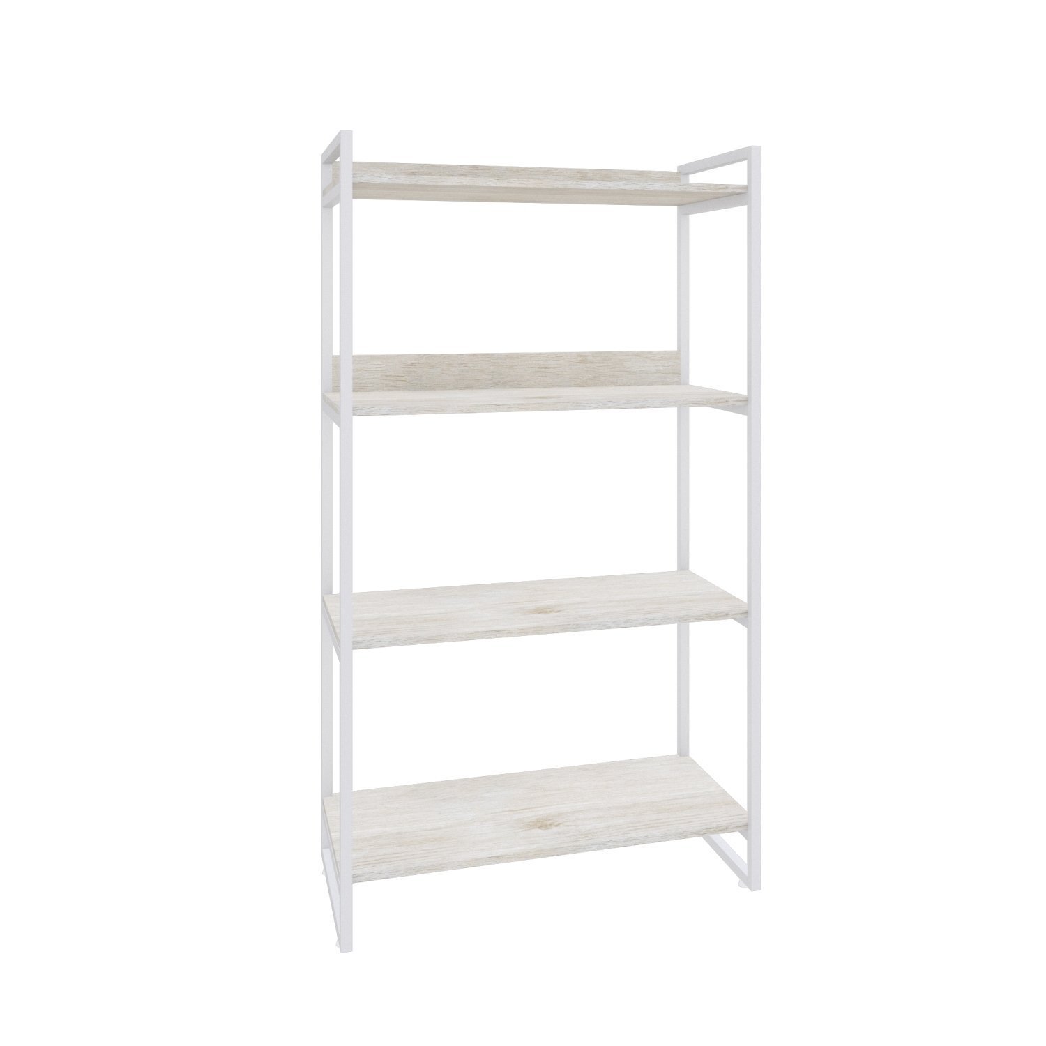 Estante para Livros Industrial 145cmx80cm 4 Prateleiras Kuadra - 3