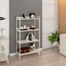 Estante para Livros Industrial 145cmx80cm 4 Prateleiras Kuadra - 6