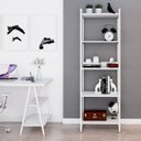 Ver imagem 1 de Estante para Livros Industrial 187cmx60cm 5 Prateleiras Kuadra