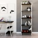 Ver imagem 1 de Estante para Livros Industrial 187cmx60cm 5 Prateleiras Kuadra