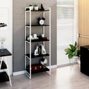 Ver imagem 6 de Estante para Livros Industrial 187cmx60cm 5 Prateleiras Kuadra