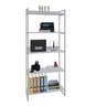 Estante para Livros Industrial 187cmx80cm 5 Prateleiras Kuadra - 2