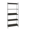 Estante para Livros Industrial 187cmx80cm 5 Prateleiras Kuadra - 3