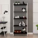 Ver imagem 1 de Estante para Livros Industrial 187cmx80cm 5 Prateleiras Kuadra