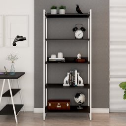 Estante para Livros Industrial 187cmx80cm 5 Prateleiras Kuadra - 1