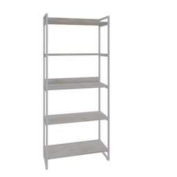 Estante para Livros Industrial 187cmx80cm 5 Prateleiras Kuadra - 3