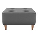 Ver imagem 7 de Puff Decorativo para Sala Piva 62x52 Cm E425 Milani Store Cinza