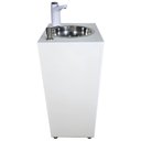 Ver imagem 4 de Pia Portátil para Profissionais da Saúde em Madeira Branca - Torneira Eletrônica - Ultra Móveis