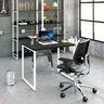 Escrivaninha Mesa Escritório Office Estilo Industrial 90Cm Kuadra - 7