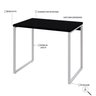 Escrivaninha Mesa Escritório Office Estilo Industrial 90Cm Kuadra - 5