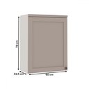 Ver imagem 3 de Armário de Cozinha Aéreo Iluminata 100% Mdf 1 Porta - Genialflex