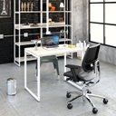 Ver imagem 7 de Escrivaninha Mesa Escritório Office Estilo Industrial 90Cm Kuadra