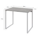Ver imagem 3 de Escrivaninha Mesa Escritório Office Estilo Industrial 90Cm Kuadra