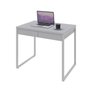 Escrivaninha Mesa Escritório 90Cm 2 Gavetas Kuadra - 4