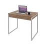 Escrivaninha Mesa Escritório 90Cm 2 Gavetas Kuadra - 4