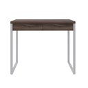 Ver imagem 6 de Escrivaninha Mesa Escritório 90Cm 2 Gavetas Kuadra