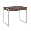 Ver imagem 2 de Escrivaninha Mesa Escritório 90Cm 2 Gavetas Kuadra