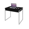 Escrivaninha Mesa Escritório 90Cm 2 Gavetas Kuadra - 4