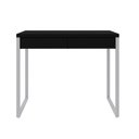 Ver imagem 2 de Escrivaninha Mesa Escritório 90Cm 2 Gavetas Kuadra