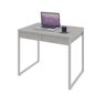Escrivaninha Mesa Escritório 90Cm 2 Gavetas Kuadra - 4