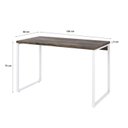Ver imagem 3 de Escrivaninha Mesa Escritório Office Estilo Industrial 120Cm Kuadra
